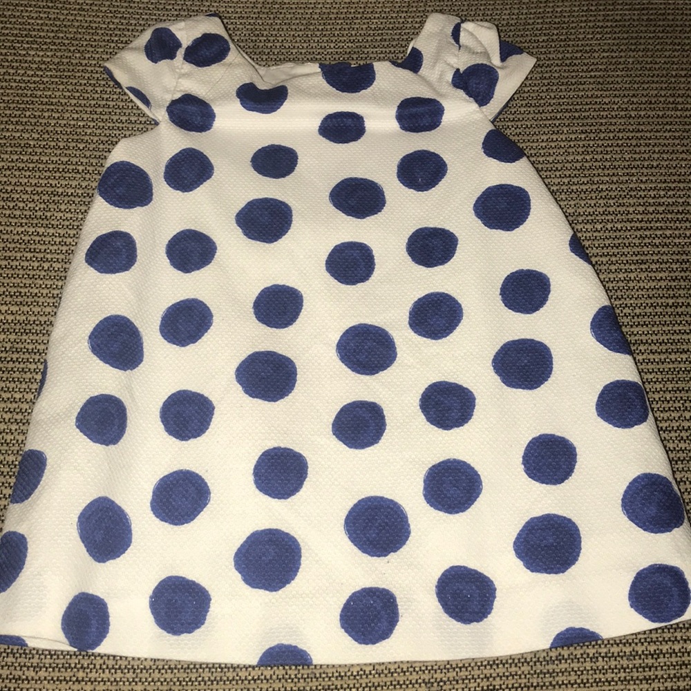 White and blue dress size 3-6M
